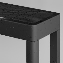 Ландшафтный светильник Pir 3000 2W IP54 Графит Maytoni OSL456FL-L2GF3K