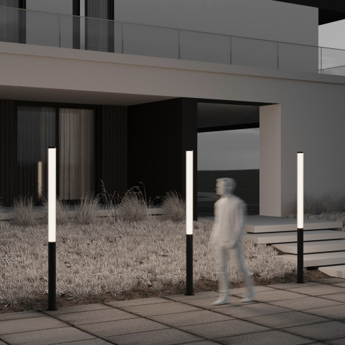 Купить Садово-парковый светильник Ster 3000 100W IP65 Черный Maytoni O467FL-L100B3K в rum24.ru фото: 5