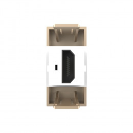 Розетка HDMI LIVOLO золотая BB-C7-1HD-13 (механизм)