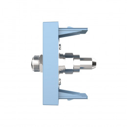 Розетка спутниковая SAT Livolo, цвет синий (механизм)