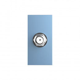 Розетка спутниковая SAT Livolo, цвет синий (механизм)