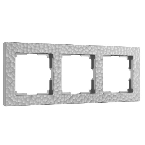 Купить Рамка из поликарбоната на 3 поста Hammer серебряный в rum24.ru