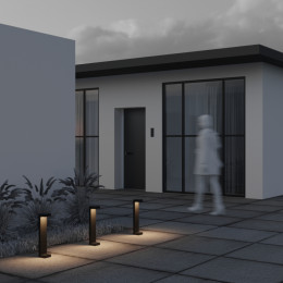 Ландшафтный светильник Barclay Street 3000 9W IP54 Черный Maytoni O013FL-L9B