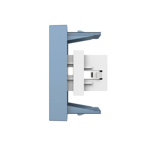 Купить Розетка HDMI 2.0 Livolo, цвет синий BB-C7-1HD-19 (механизм) в rum24.ru фото: 3