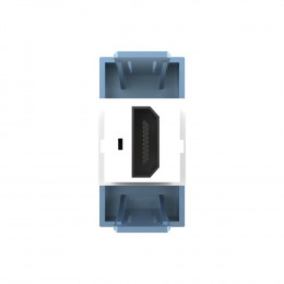 Розетка HDMI 2.0 Livolo, цвет синий BB-C7-1HD-19 (механизм)