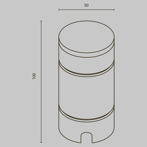 Купить Ландшафтный светильник Brill 3000 2W IP67 Графит Maytoni O474FL-L2GF3K в rum24.ru фото: 6