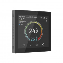 Умный сенсорный терморегулятор с LCD дисплеем черный Werkel W1851108