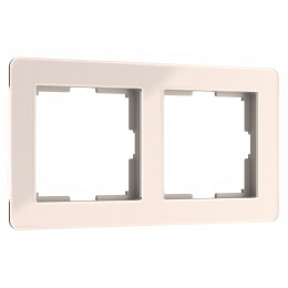 Рамка из акрила на 2 поста Acrylic айвори