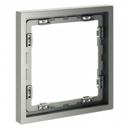 Рамка пластиковая VOLTUM S70 на 1 пост, (сталь) VLS100105