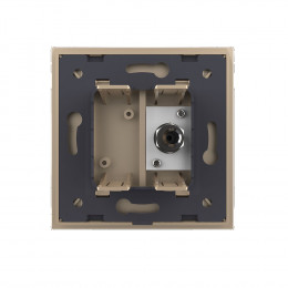 Спутниковая SAT-розетка LIVOLO золотая VL-C791ST-13