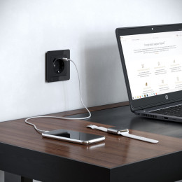 Рамка из акрила на 1 пост Acrylic черный