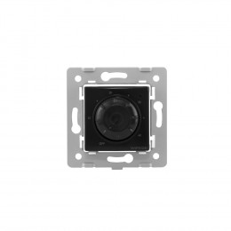 Терморегулятор Welrok RTP для рамки LIVOLO с механическим управлением, датчик пола 3 м, цвет черный (механизм)