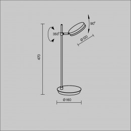 Настольный светильник Fad