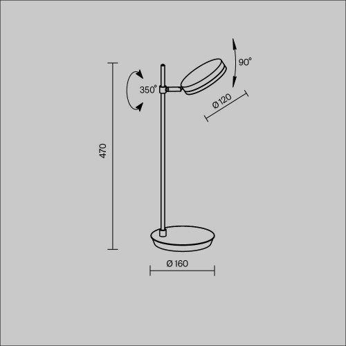 Купить Настольный светильник Fad в rum24.ru фото: 8
