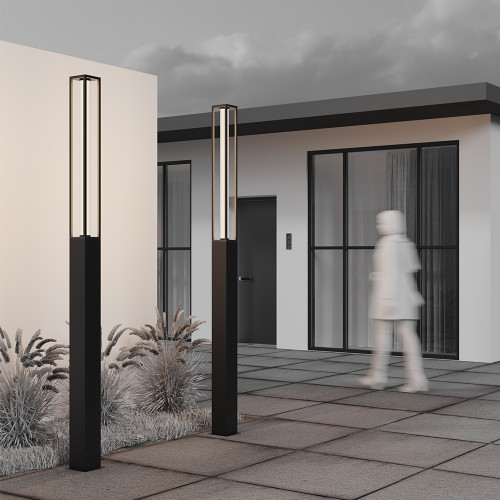 Купить Садово-парковый светильник Expo 3000 25W IP65 Черный Maytoni O480FL-L25B3K в rum24.ru фото: 5