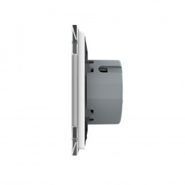 Сенсорный выключатель Livolo Quadro 1 клавиша 1 пост Белый VL-Q701-11