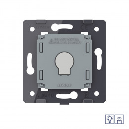 Одноклавишный сенсорный диммер Livolo с функцией радиоуправления (механизм) VL-FC1D2R-2G