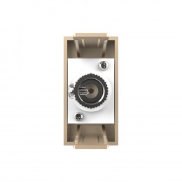 ТВ-розетка LIVOLO золотая BB-C7-1V-13 (механизм)