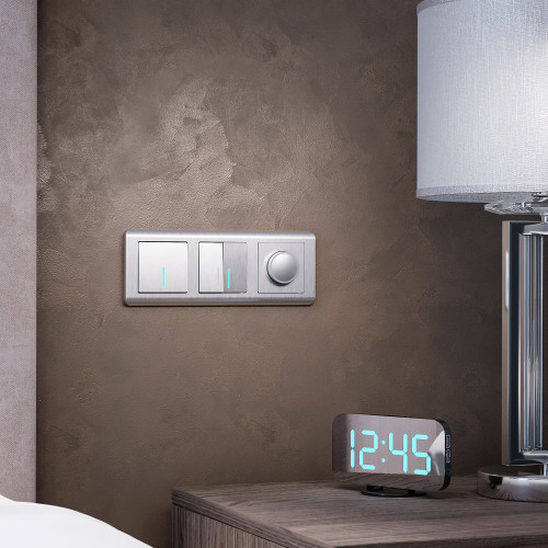 Купить Рамка из поликарбоната на 3 поста Stream серебряный в rum24.ru фото: 2