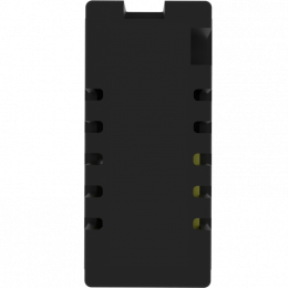 USB зарядное устройство, 2.1A, Type A + C, 1 мод., черн. (22.5х45мм) DUSB2100ANCF