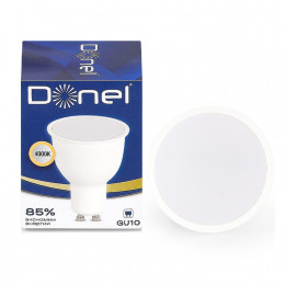Светодиодная лампа Donel GU10 9W 4000K MR16 220-240 675Lm 110° DN03004N9GU10