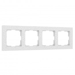 Рамка из поликарбоната на 4 поста Hammer белый
