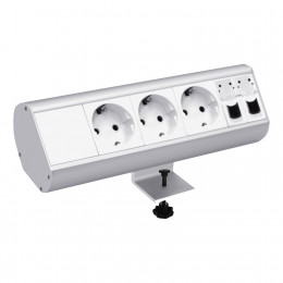 Настольный розеточный блок Ovaledesign 18 мод. (9 мод. 45х45) DDSB18O