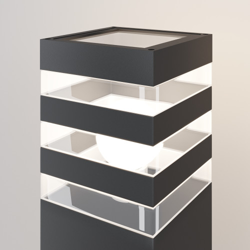 Купить Ландшафтный светильник Unter den Linden  60W IP54 Черный Maytoni O578FL-01B в rum24.ru фото: 2