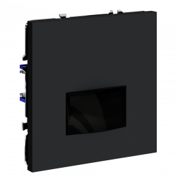 Датчик движения встраиваемый VOLTUM S70, (графит) VLS070507