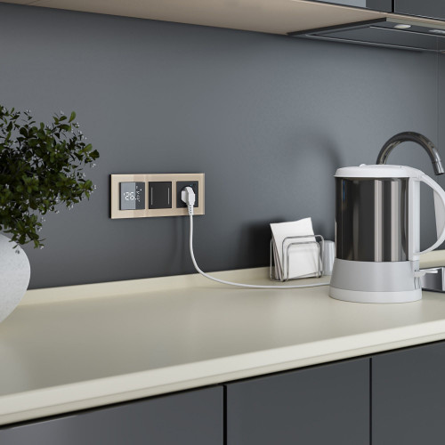 Купить Умный сенсорный терморегулятор для теплого пола черный Werkel W1151208 в rum24.ru фото: 6