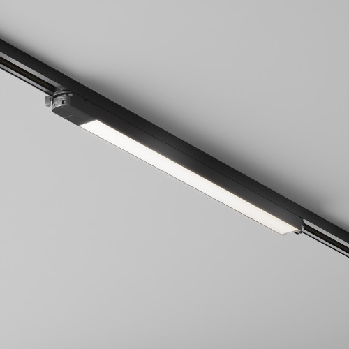 Купить Трековый линейный светильник BASIS Maytoni 24 Вт 4000К 60 см TR000-1-24W4K-B в rum24.ru