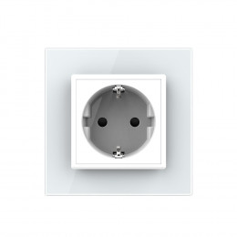 Розетка электрическая 220В LIVOLO белая VL-C7C1EU-11