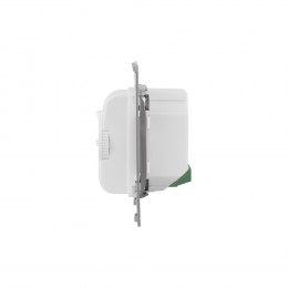 Терморегулятор Welrok MEX для рамки LIVOLO с механическим управлением, датчик пола 3 м, цвет белый (механизм)