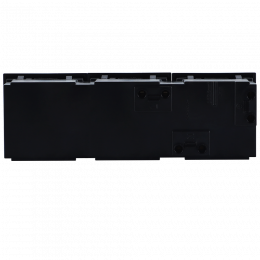 Розетка 3х2К+З нем.ст., 45 гр., с з/ш, черн. (135х45мм), серия (тип) DF6 DF6D3AN