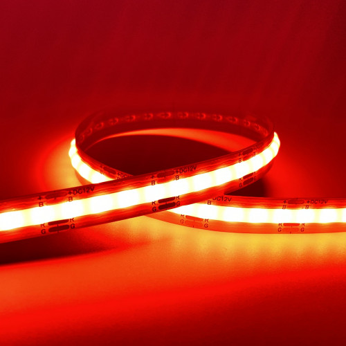Купить Светодиодная лента COB, 15W/m, RGB, 660 Lm/m, DC24V, IP20, CRI>95, уп. 5 м Donel DN18326COBRGB в rum24.ru фото: 4