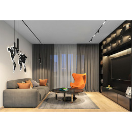 Светильник на шине Denkirs DK8003-BK