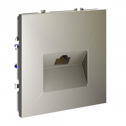 Розетка компьютерная встраиваемая VOLTUM S70 RJ45 кат.6, (шелк) VLS060104