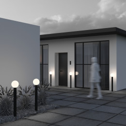 Ландшафтный светильник Bold  60W IP54 Черный Maytoni O598FL-01B