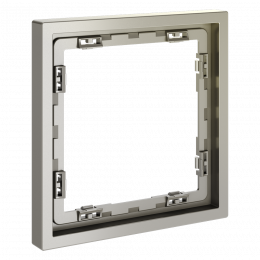 Рамка пластиковая VOLTUM S70 на 1 пост, (шелк) VLS100104