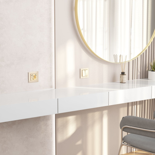 Купить Рамка из стекла на 1 пост Favorit шампань в rum24.ru фото: 3