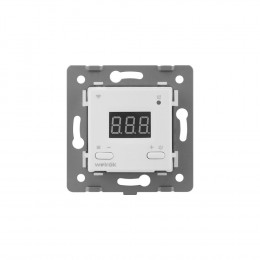 Терморегулятор Welrok AZ Wi-Fi для рамки LIVOLO с электронным управлением, датчик пола 3 м, цвет белый (механизм)