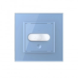 Датчик движения Livolo с сенсорным выключателем Синий