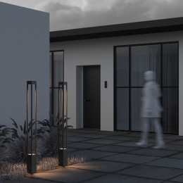 Садово-парковый светильник Elbe 3000 20W IP65 Графит Maytoni O424FL-L20GF