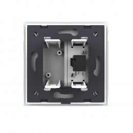 Розетка стерео аудио LIVOLO  TRS 6.3 jack белая VL-C791M1-11