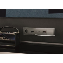 Рамка стеклянная VOLTUM S70 на 5 постов, (титан, стекло) VLS110506