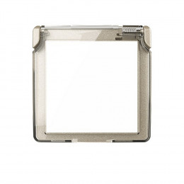 Водонепроницаемая крышка для розетки Livolo, цвет шампань VL-C7-1WF-16