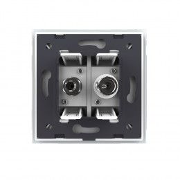 Розетка ТВ-Спутник LIVOLO белая VL-C791VST-11