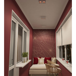 Накладной светильник Denkirs DK3085-WH+RD