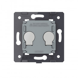 Двухклавишный сенсорный выключатель Livolo (механизм) VL-FC2-2G