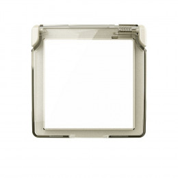 Водонепроницаемая крышка для розетки Livolo, цвет жемчужный VL-C7-1WF-14